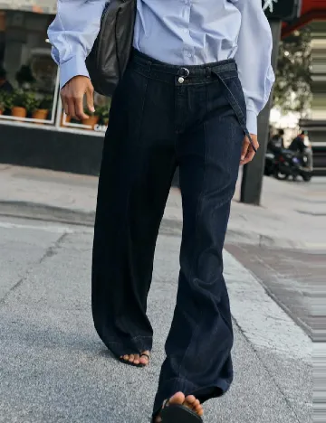 Blugi Zara, bleumarin