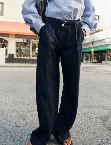 Blugi Zara, bleumarin