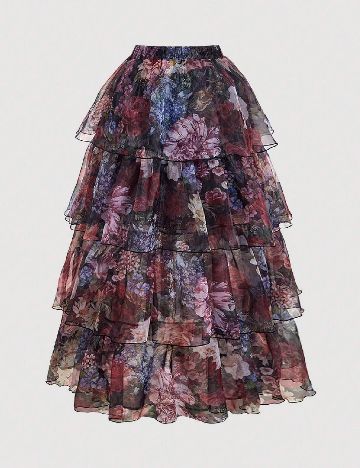 Rochie scurta SHEIN CURVE, floral