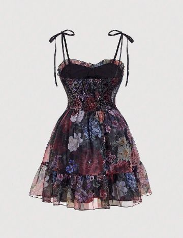 Rochie scurta SHEIN CURVE, floral