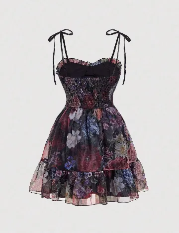 Rochie scurta SHEIN CURVE, floral