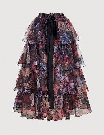 Rochie scurta SHEIN CURVE, floral