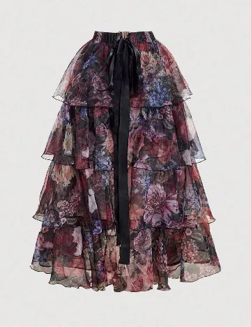 Rochie scurta SHEIN CURVE, floral