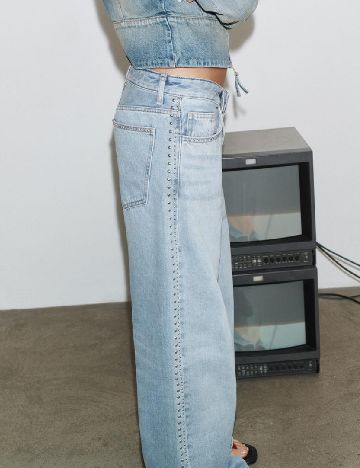 Blugi Zara, albastru