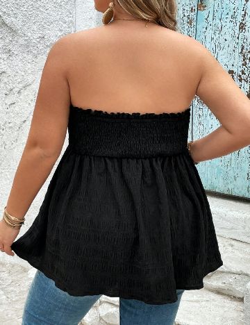 Bluza SHEIN CURVE, negru