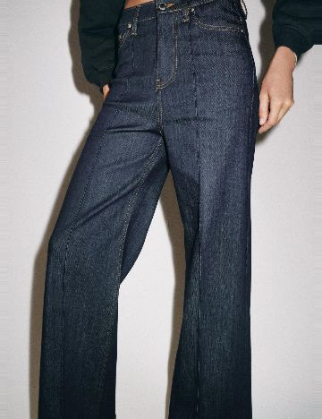 Pantaloni Zara, bleumarin