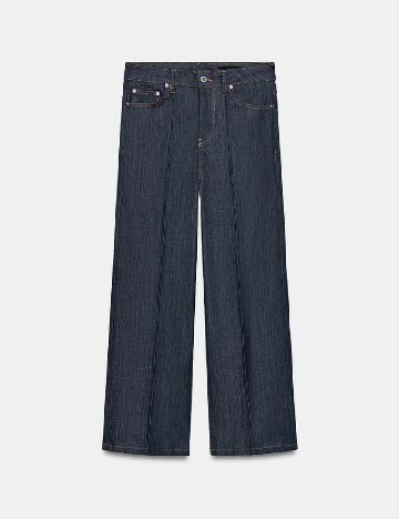 Pantaloni Zara, bleumarin