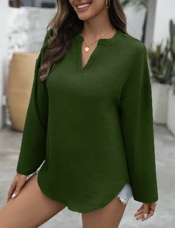Bluza SHEIN, verde