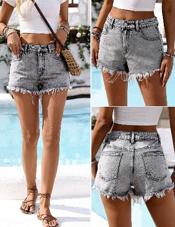 Pantaloni scurti SHEIN, gri