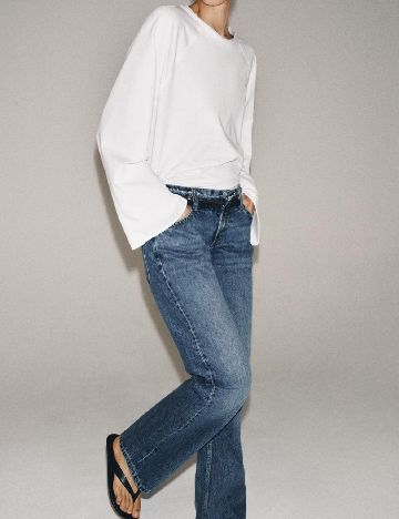 Blugi Zara, albastru