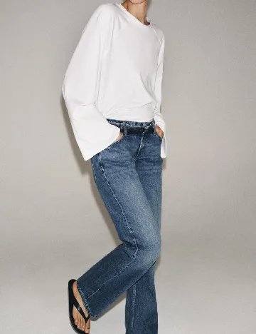 Blugi Zara, albastru