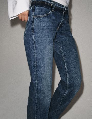 Blugi Zara, albastru