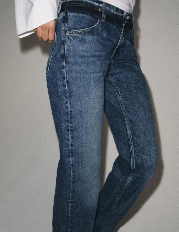 Blugi Zara, albastru