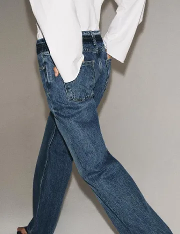 Blugi Zara, albastru