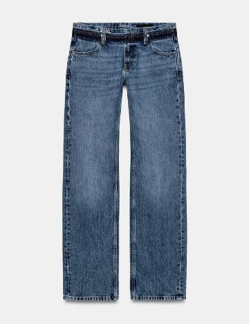 Blugi Zara, albastru