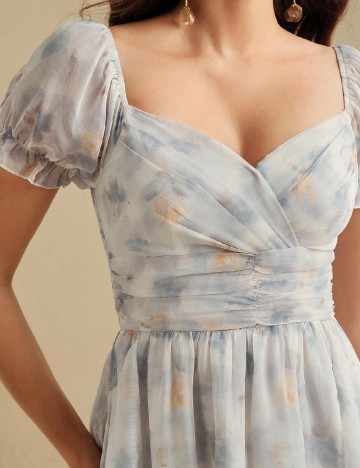 Rochie medie Anewsta, mix culori