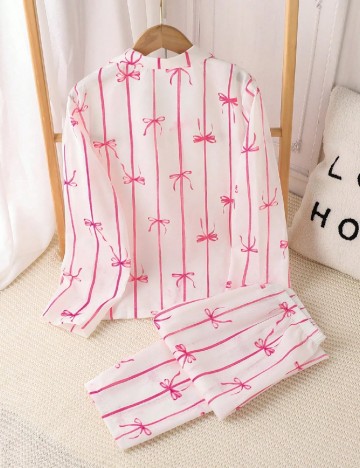 Pijama Shein Kids, roz