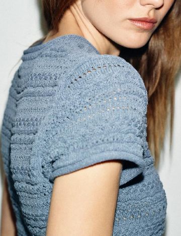 Tricou Zara, albastru