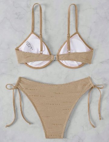 Costum de baie SHEIN, maro