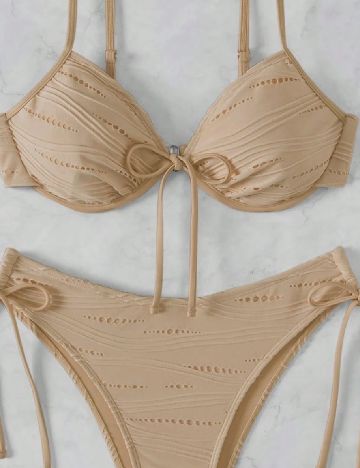 Costum de baie SHEIN, maro