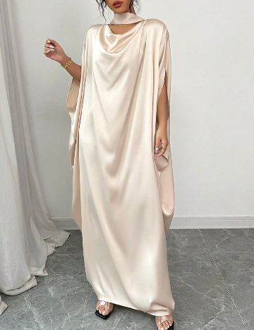 Rochie lunga SHEIN, crem