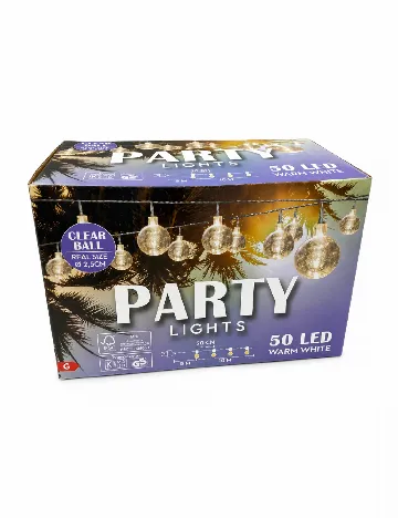 Girlanda luminoasa 50 LED-uri, 15 m Coen bakker deco, alb