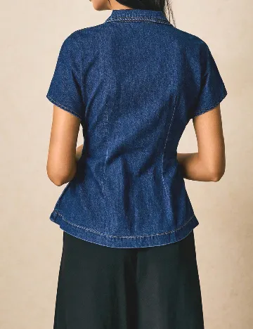 Bluza Poeselle, bleumarin