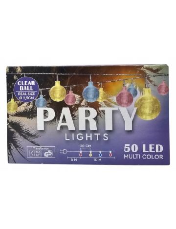 Girlanda luminoasa 50 LED-uri, 15 m Coen bakker deco, mix culori