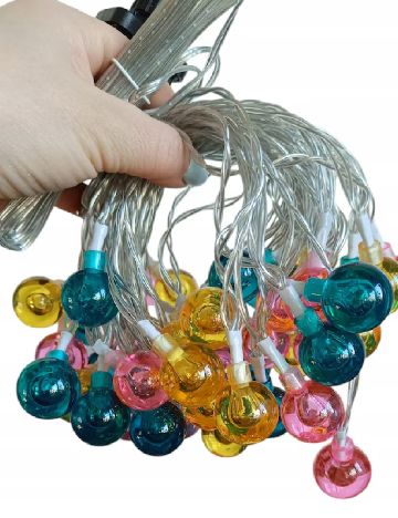 Girlanda luminoasa 50 LED-uri, 15 m Coen bakker deco, mix culori