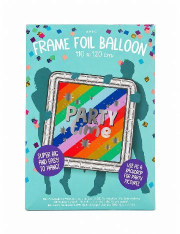 Balon AVEC, argintiu