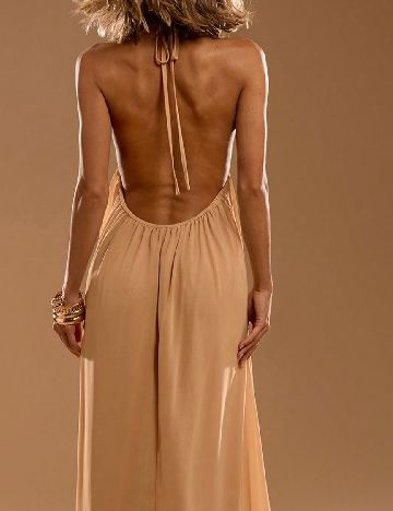 Rochie lunga SHEIN, crem