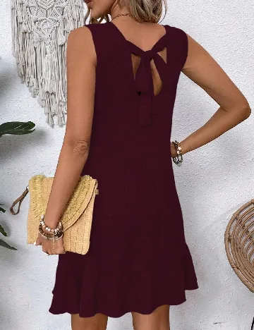 Rochie scurta SHEIN, visiniu