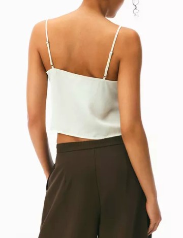 Top Stradivarius, ecru