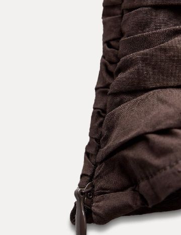 Top Zara, maro inchis