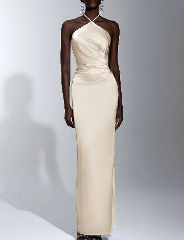 Rochie lunga SHEIN, ecru