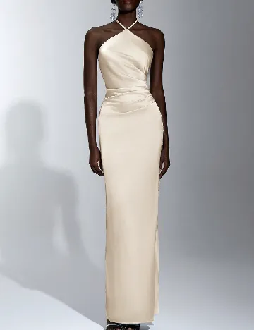 Rochie lunga SHEIN, ecru