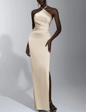 Rochie lunga SHEIN, ecru