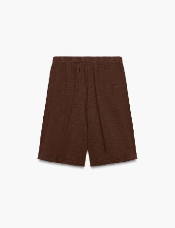 Pantaloni scurti Zara, maro