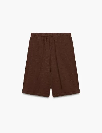 Pantaloni scurti Zara, maro
