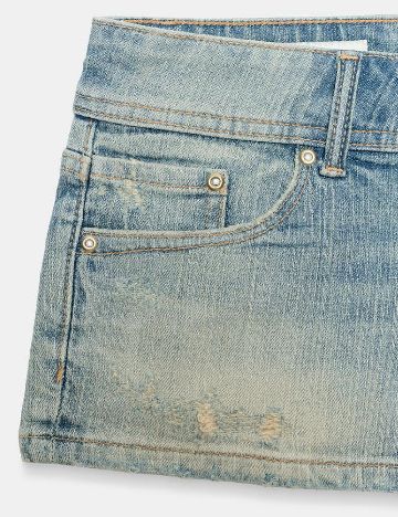 Pantaloni scurti Zara, albastru