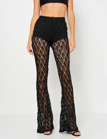 Pantaloni Bershka, negru