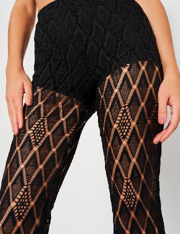 Pantaloni Bershka, negru