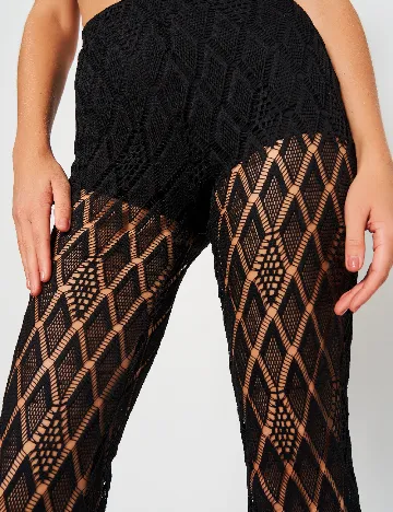 Pantaloni Bershka, negru