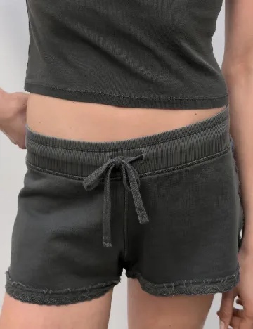 Pantaloni scurti Zara, gri