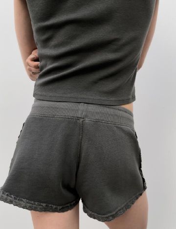 Pantaloni scurti Zara, gri