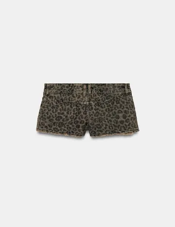 Pantaloni scurti Zara, animal print