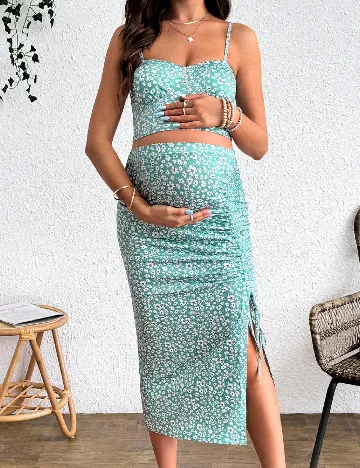 Compleu SHEIN Maternity, floral print