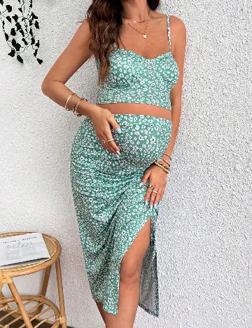 Compleu SHEIN Maternity, floral print