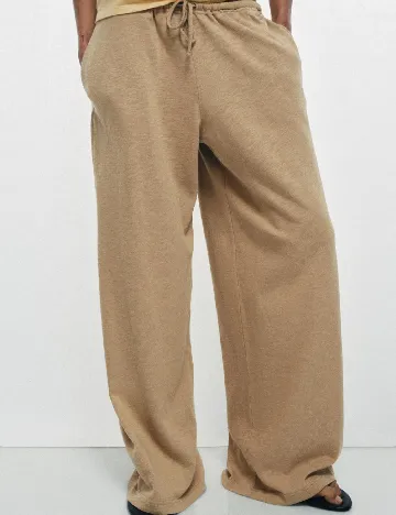 Pantaloni Zara, maro