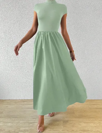 Rochie lunga SHEIN, verde